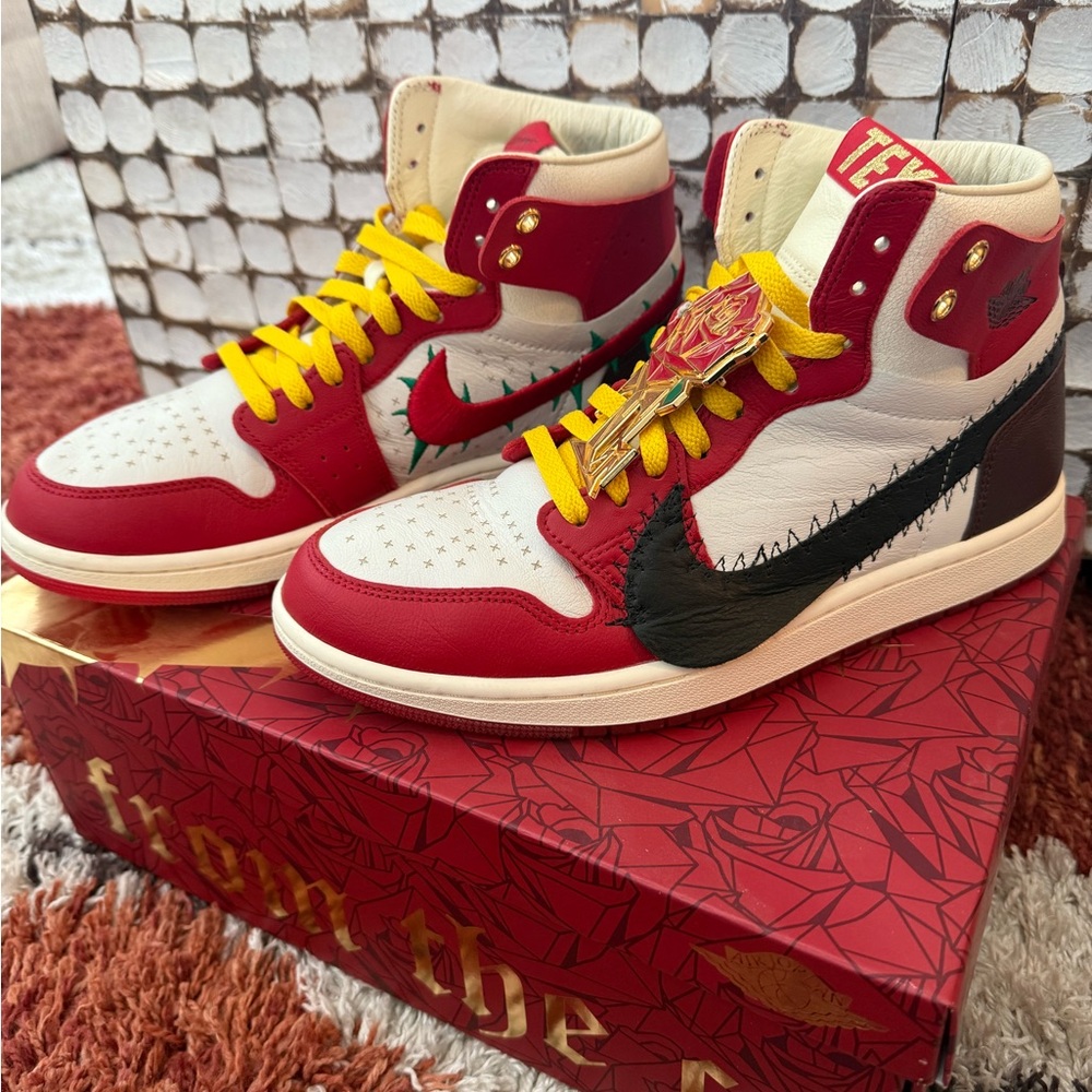 Teyana Taylor X Air Jordan 1 High Zoom Comfort 2 “A Rose in Harlem” W 9.5